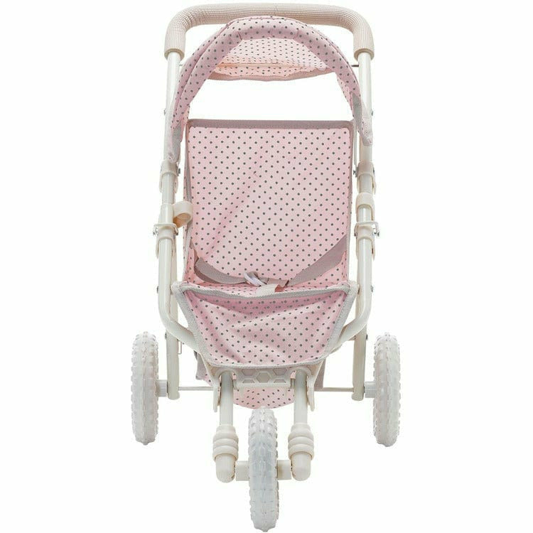 Polka Dots Princess Baby Doll Jogging Stroller - Pink - Image 4