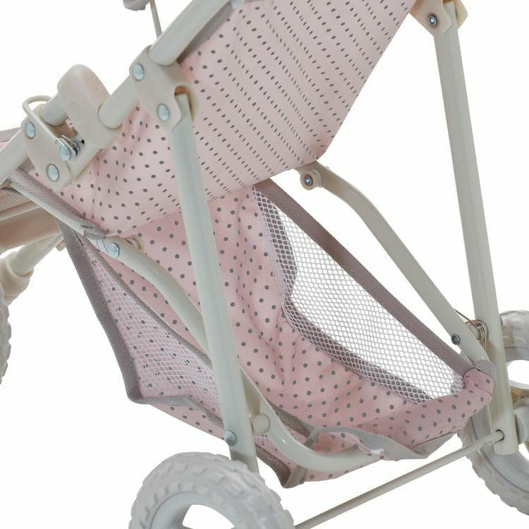 Polka Dots Princess Baby Doll Jogging Stroller - Pink - Image 5