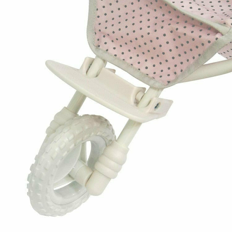 Polka Dots Princess Baby Doll Jogging Stroller - Pink - Image 6
