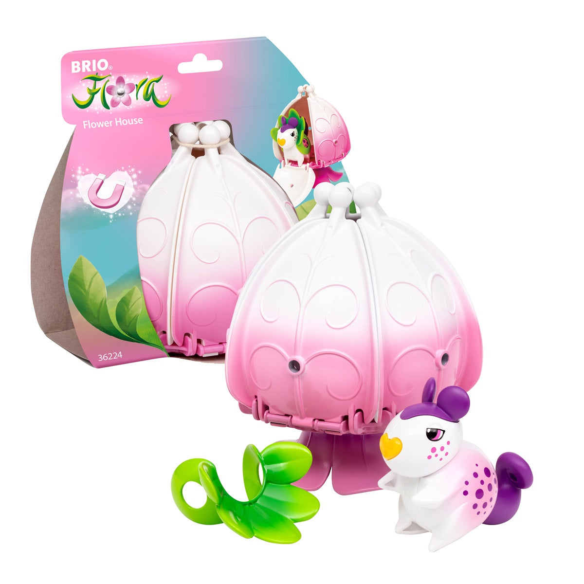 Poppy Flower House with Flora Figure