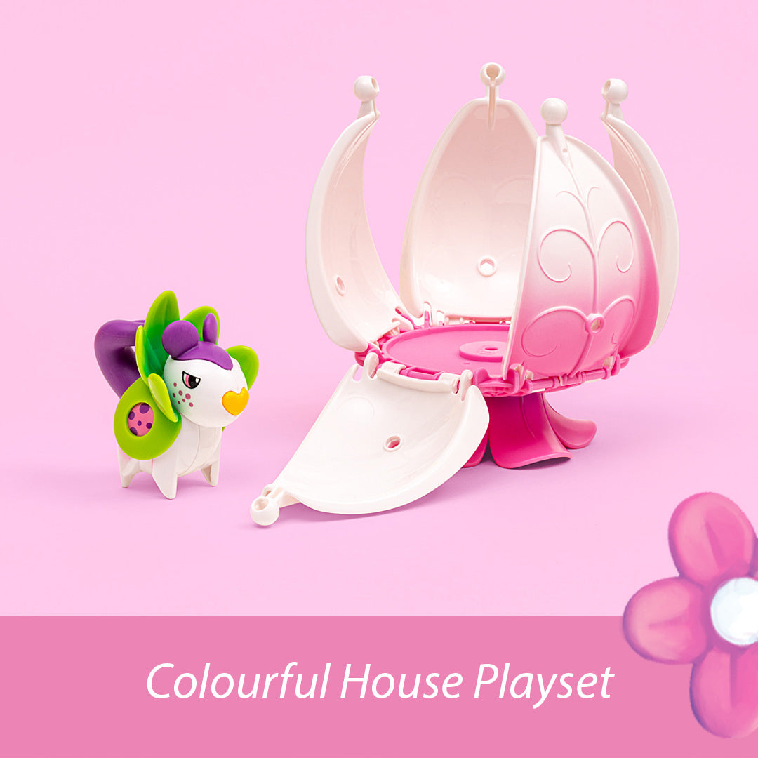 Poppy Flower House with Flora Figure - Image 5