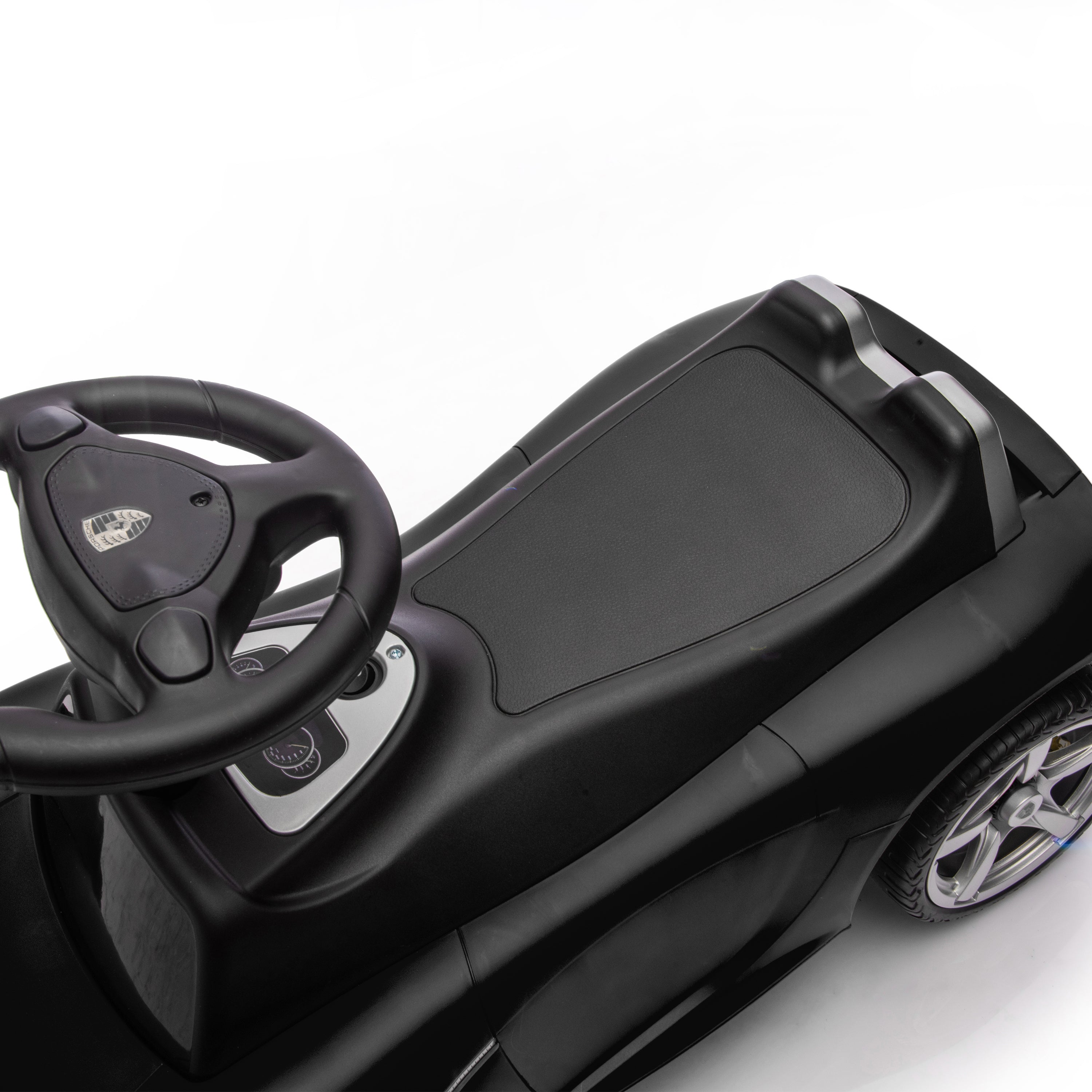 Porsche 911 Carrera GT Foot-to-Floor Ride-On - Black - Image 6