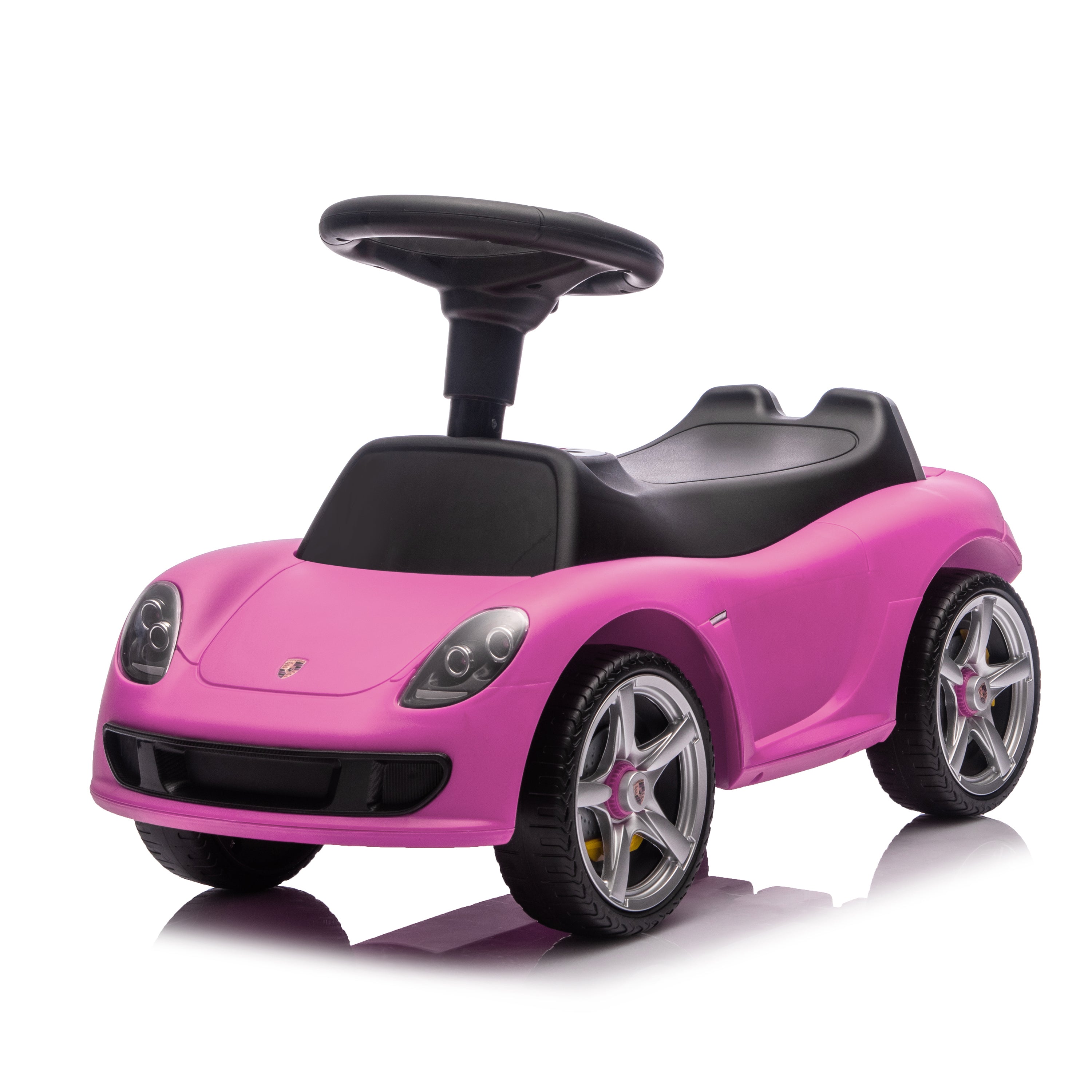 Porsche 911 Carrera GT Foot-to-Floor Ride-On - Pink