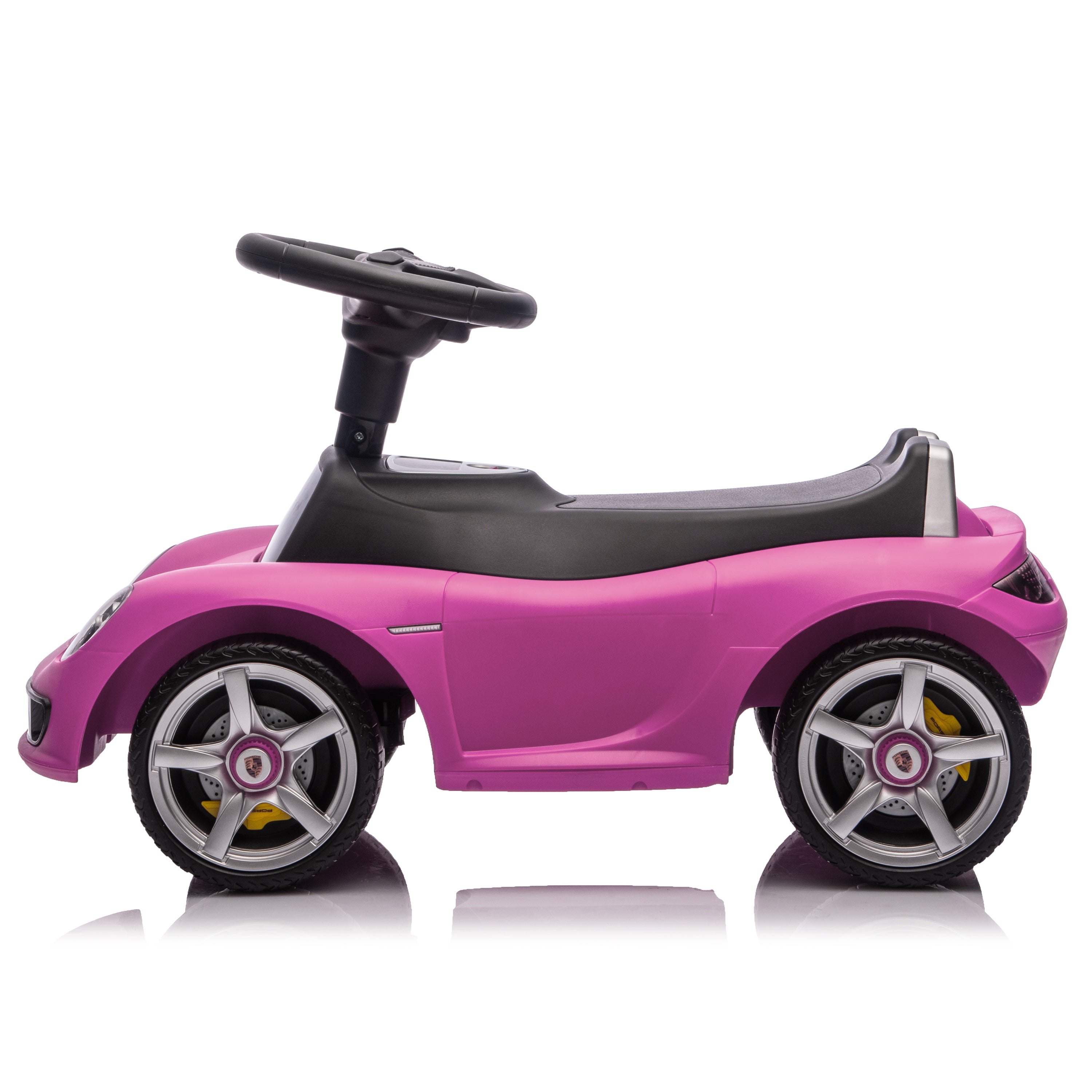 Porsche 911 Carrera GT Foot-to-Floor Ride-On - Pink - Image 5