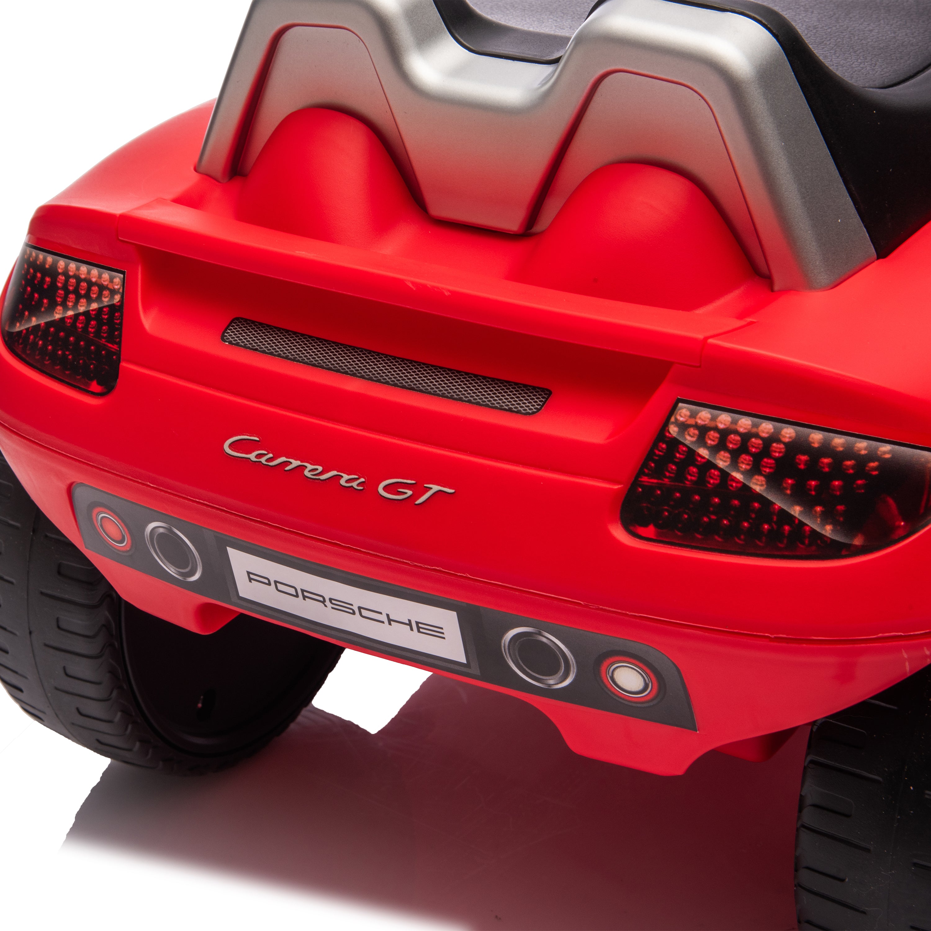 Porsche 911 Carrera GT Foot-to-Floor Ride-On - Red - Image 9