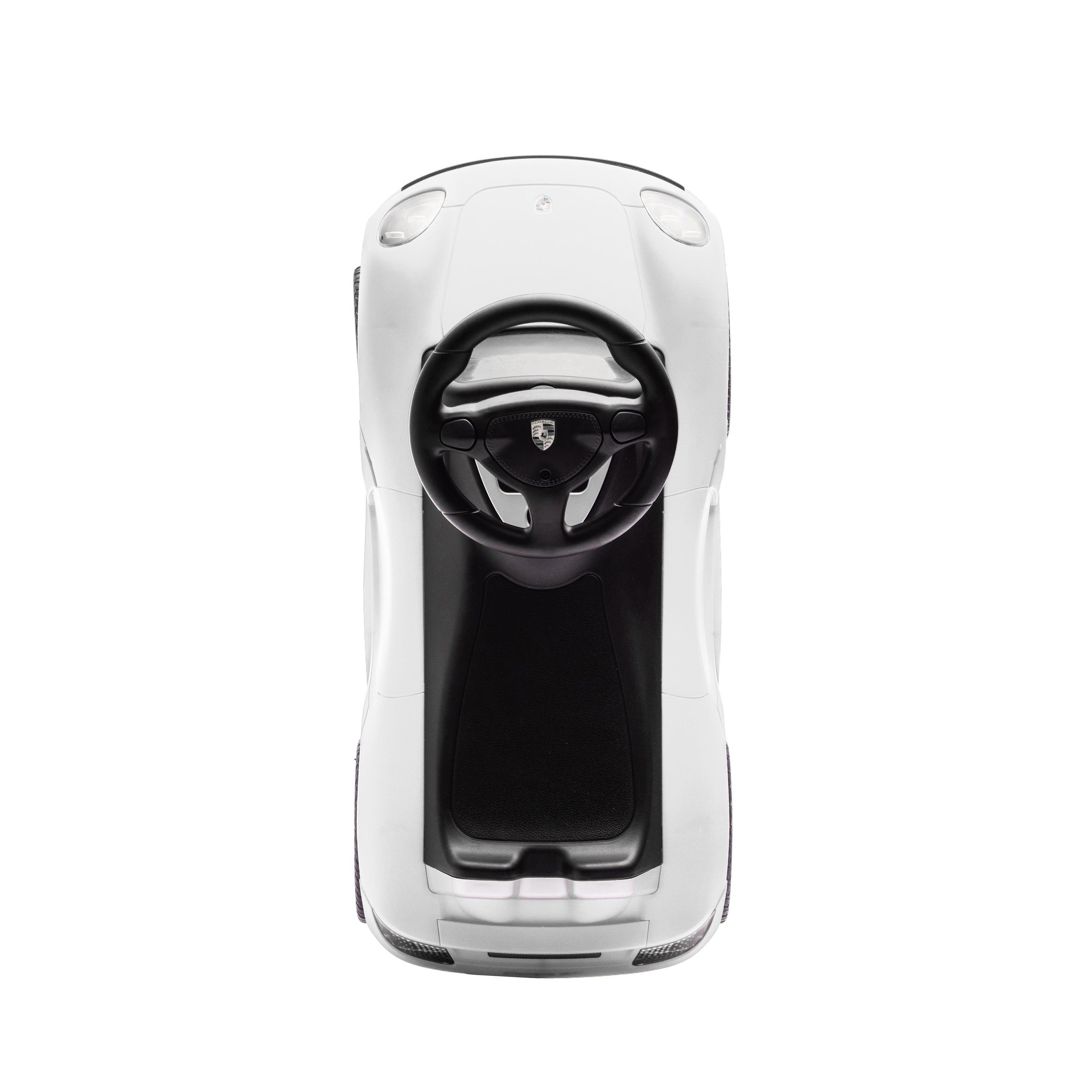Porsche 911 Carrera GT Foot-to-Floor Ride-On - White - Image 6