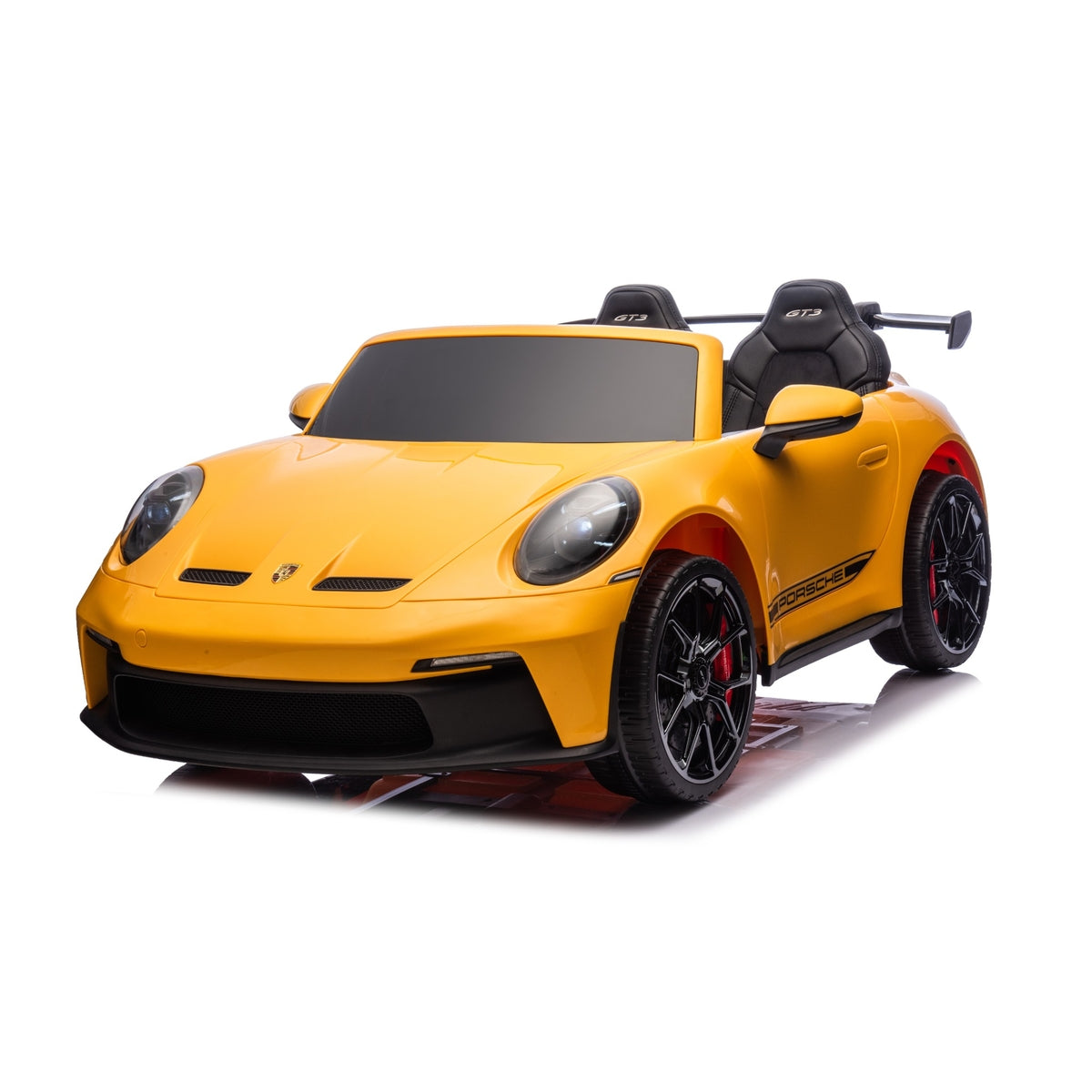 Porsche GT3 12V Ride-On - Yellow