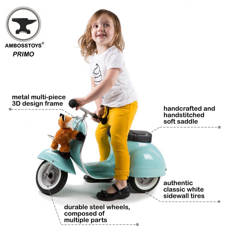 Primo Classic Ride-On Scooter - Mint - Image 8