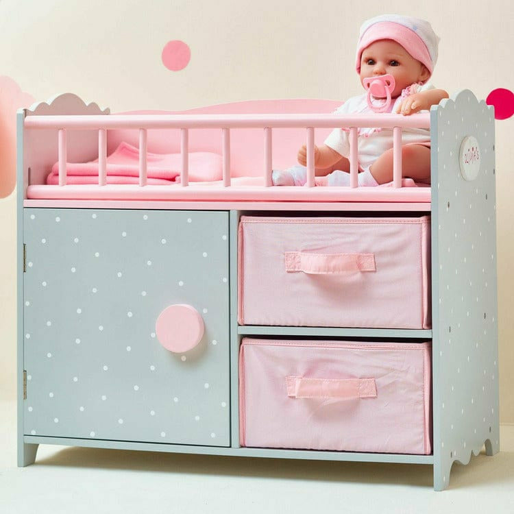 Alternative view of Princess Baby Doll Crib with Cabinet and Cubby