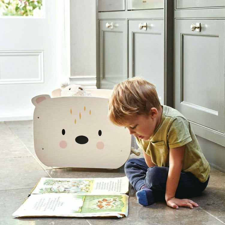 Pull Along Bear Cart - Image 3