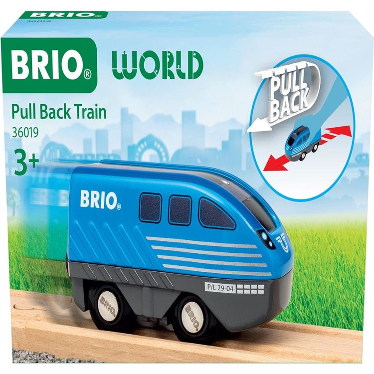 Alternative view of Pull Back Train