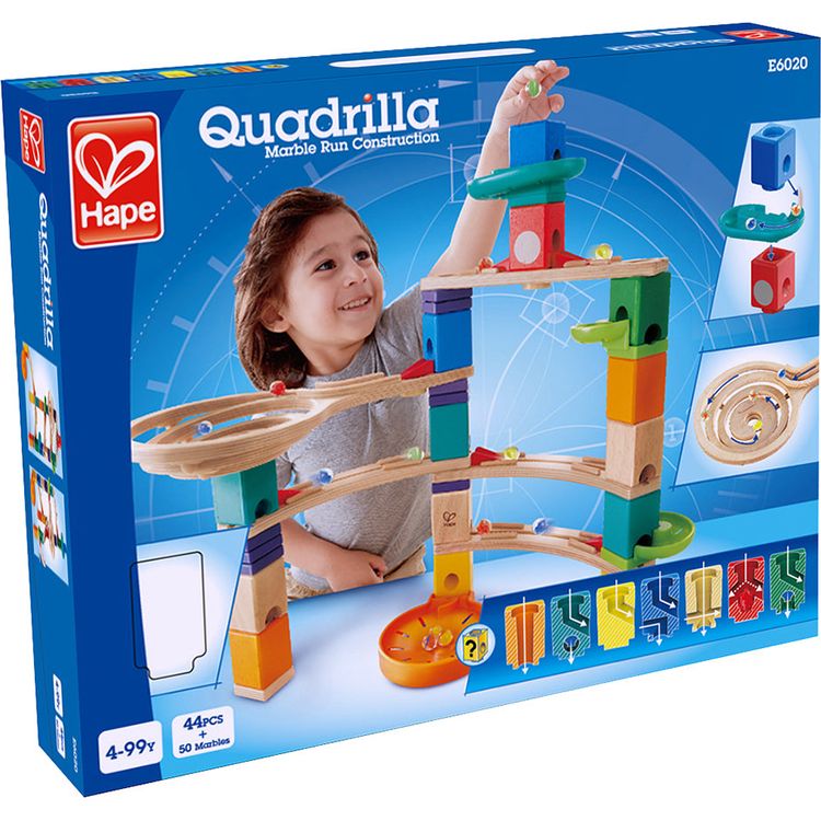 Alternative view of Quadrilla Cliffhanger Marble Run