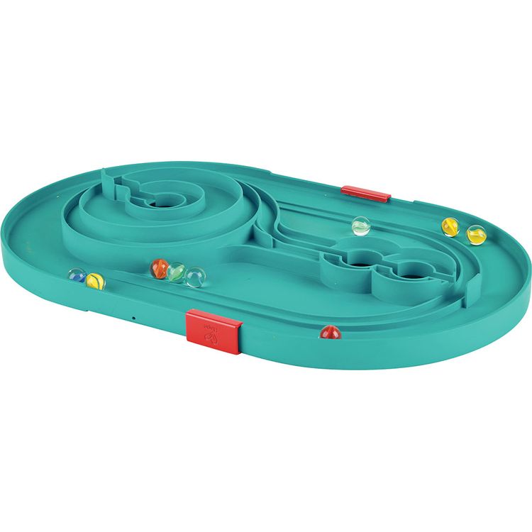 Quadrilla Stack Track Bucket Set Wooden Marble Run Blocks - Image 3