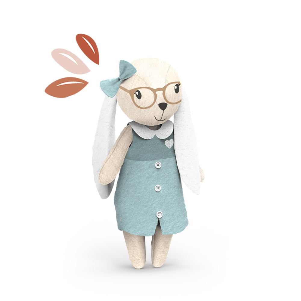 Rabbit Family Doll Set - Image 4