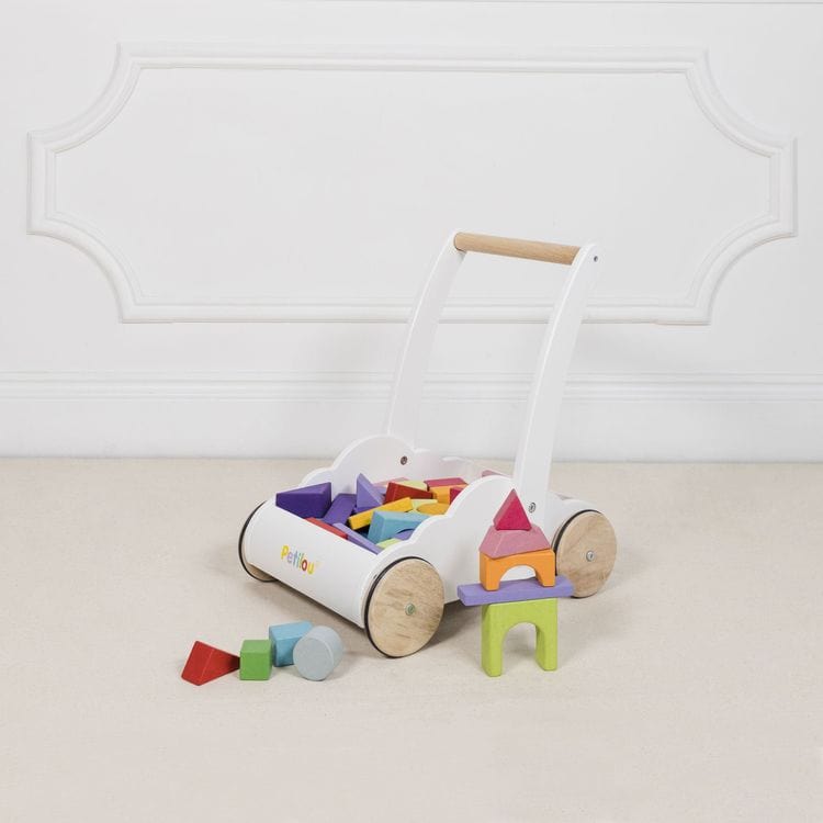 Rainbow Baby Walker & Puzzle - 45 Blocks - Image 5