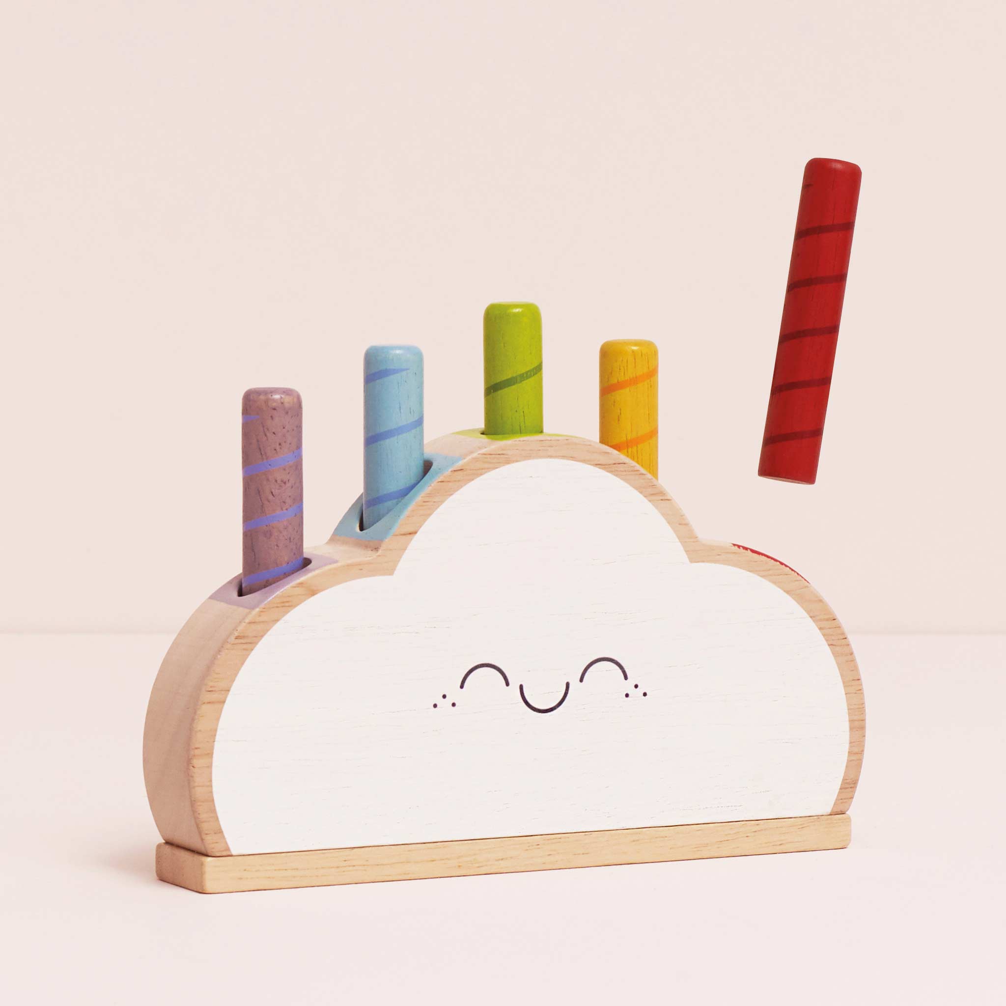 Rainbow Cloud Pop-up Toy - Image 4