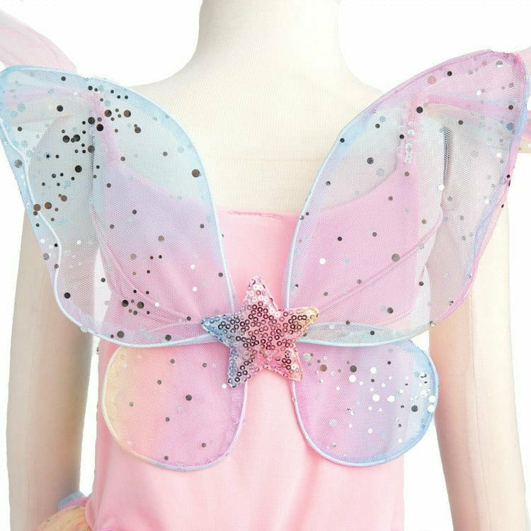 Alternative view of Rainbow Fairy Dress & Wings, Multi, Size 5-6
