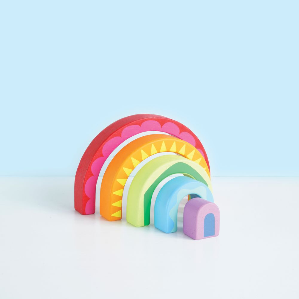 Alternative view of Rainbow Tunnel Toy