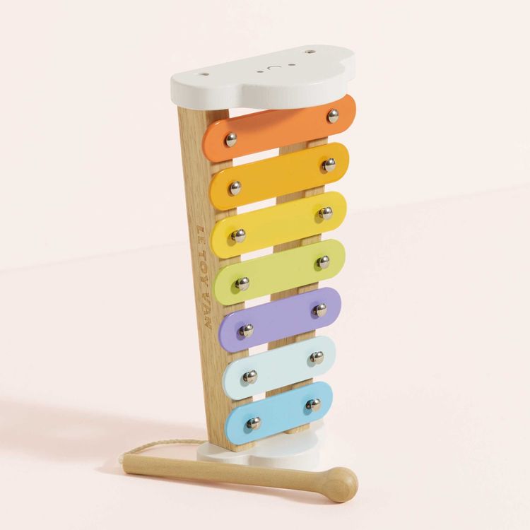 Rainbow Wooden Xylophone - Image 3