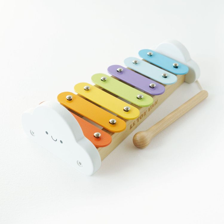 Rainbow Wooden Xylophone - Image 4