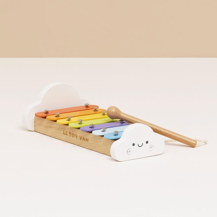 Rainbow Wooden Xylophone - Image 5