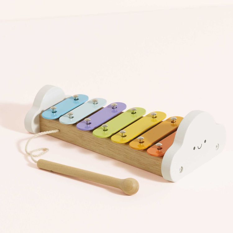 Rainbow Wooden Xylophone - Image 6
