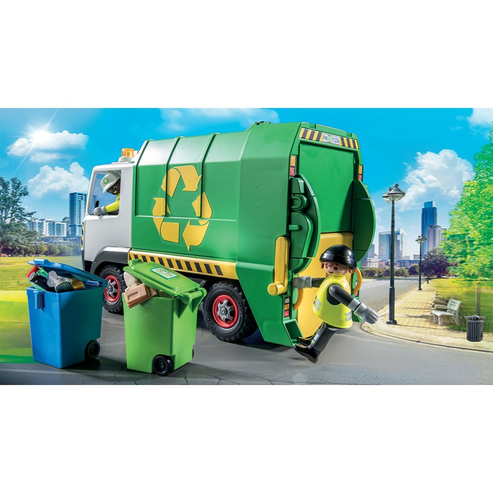 Recycling Truck with Accessories and 2 Figures - Image 3