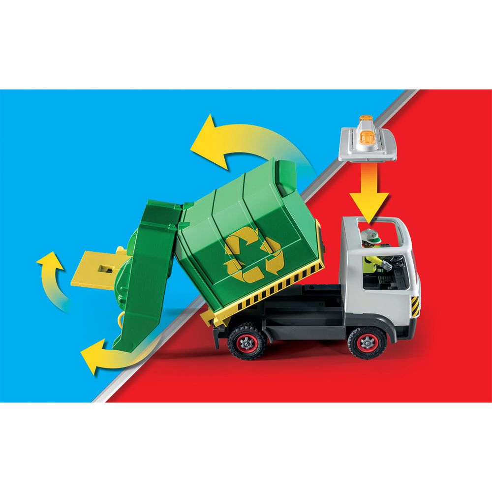 Recycling Truck with Accessories and 2 Figures - Image 5