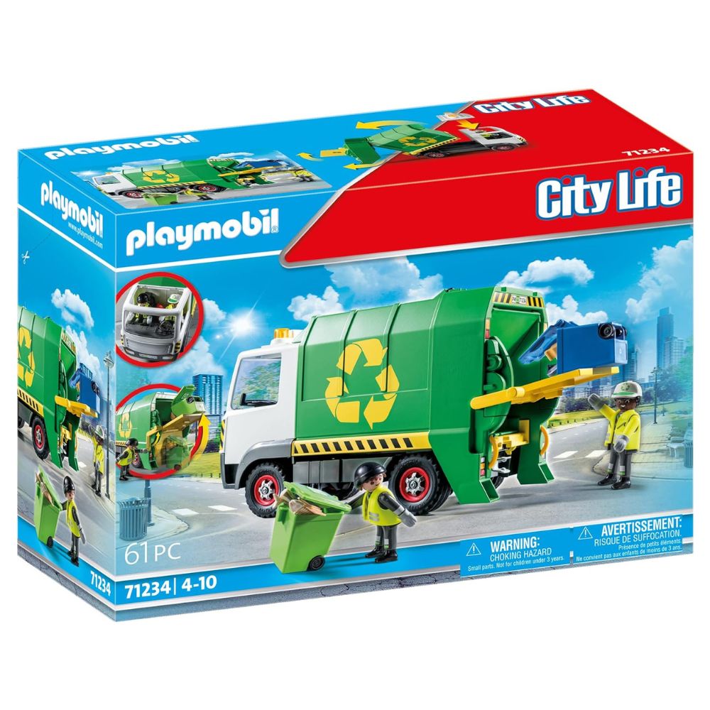 Recycling Truck with Accessories and 2 Figures - Image 8