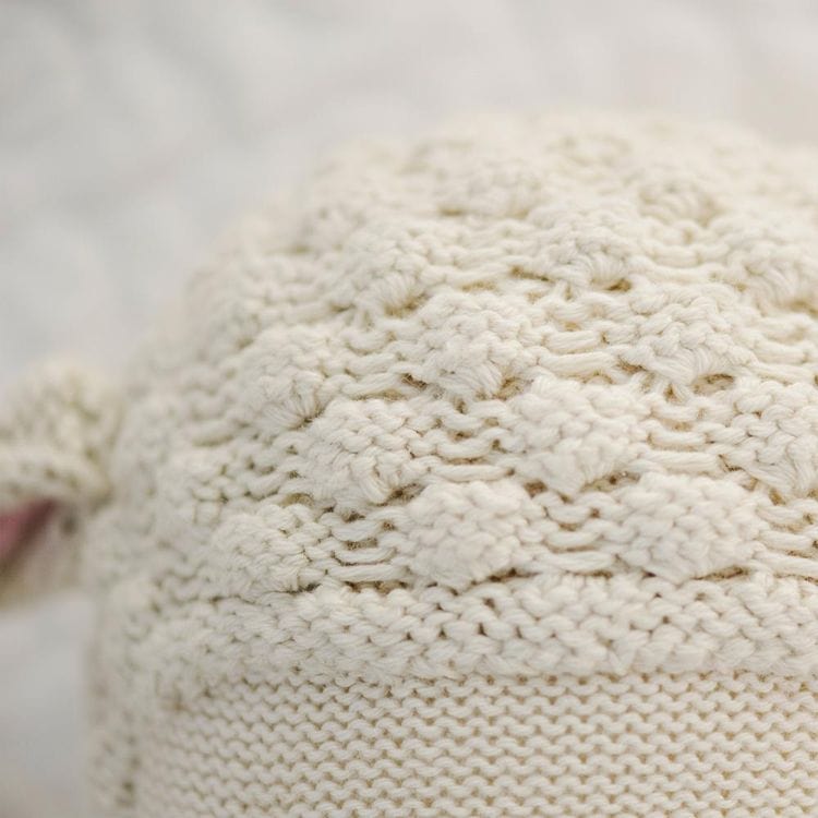 Regular 20" Avery the Lamb Hand-Knit Doll - Image 4