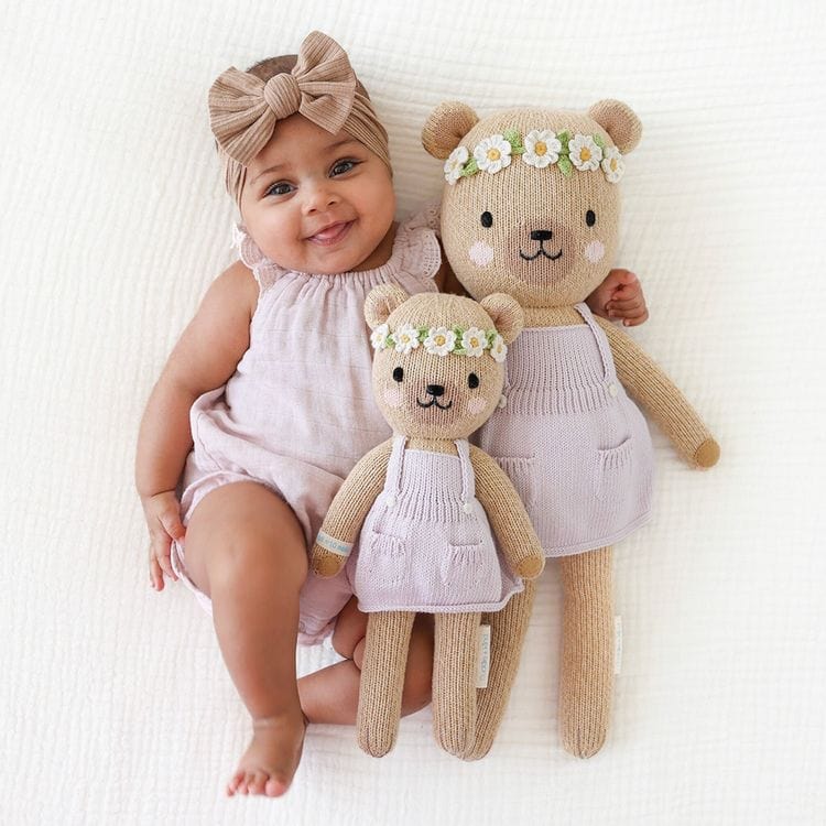 Alternative view of Regular 20" Olivia the Honey Bear Hand-Knit Doll