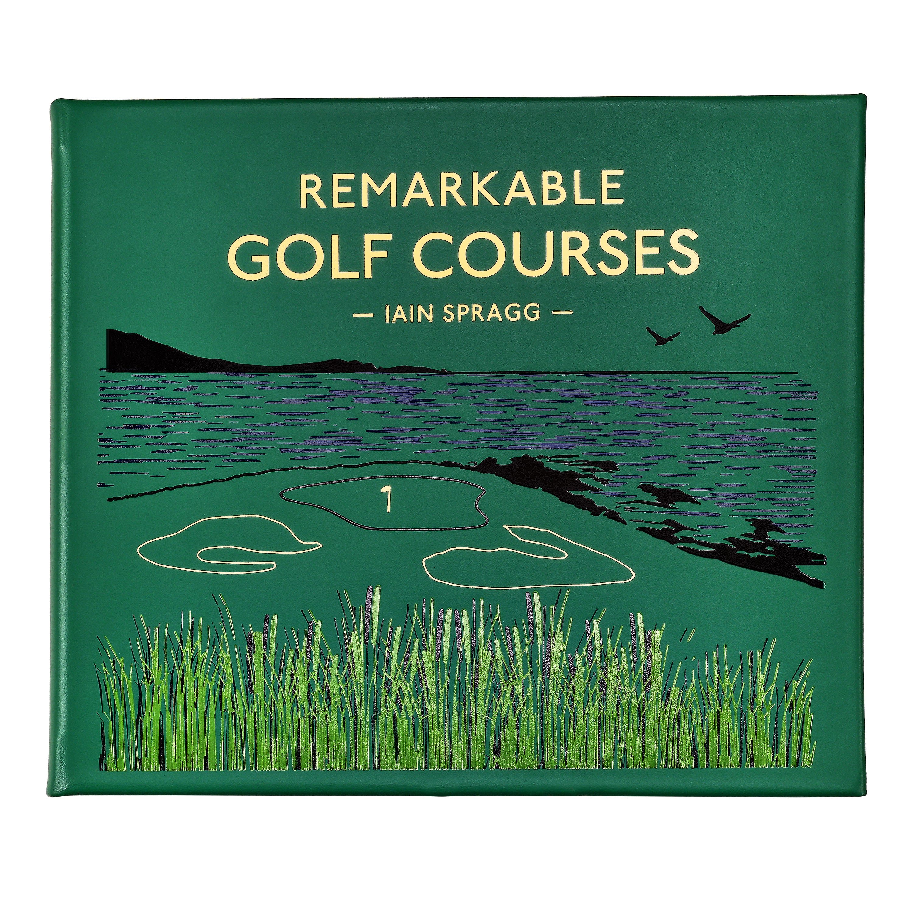 Remarkable Golf Courses Book Leather Edition