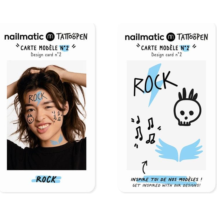 Rock 'N Roll Tattoo Pen Set for Kids - Image 8