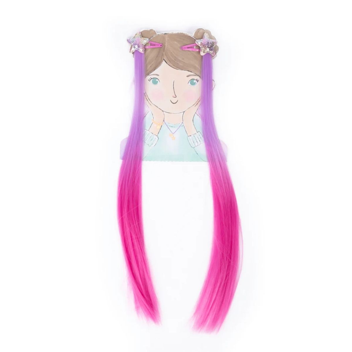Rodeo Drive Multi Color Clip In Extensions - Image 3