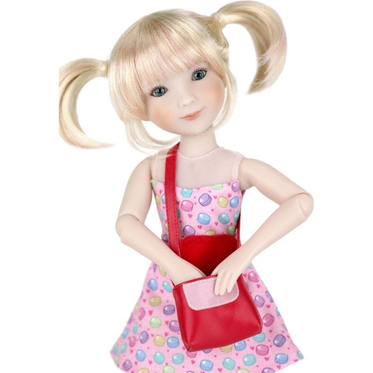 Alternative view of Ruby Red Siblies - Callie Doll