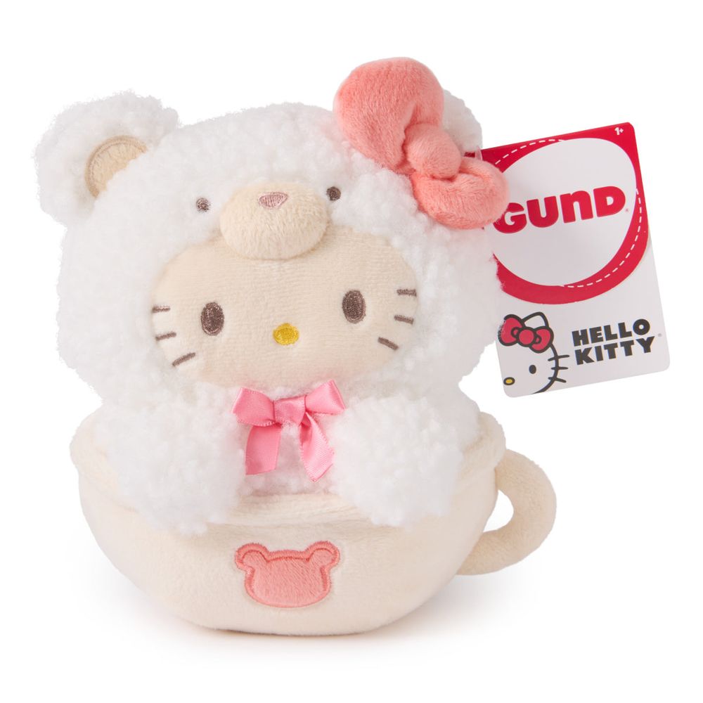 Sanrio Café Latte Teddy Bear Plush - 6"