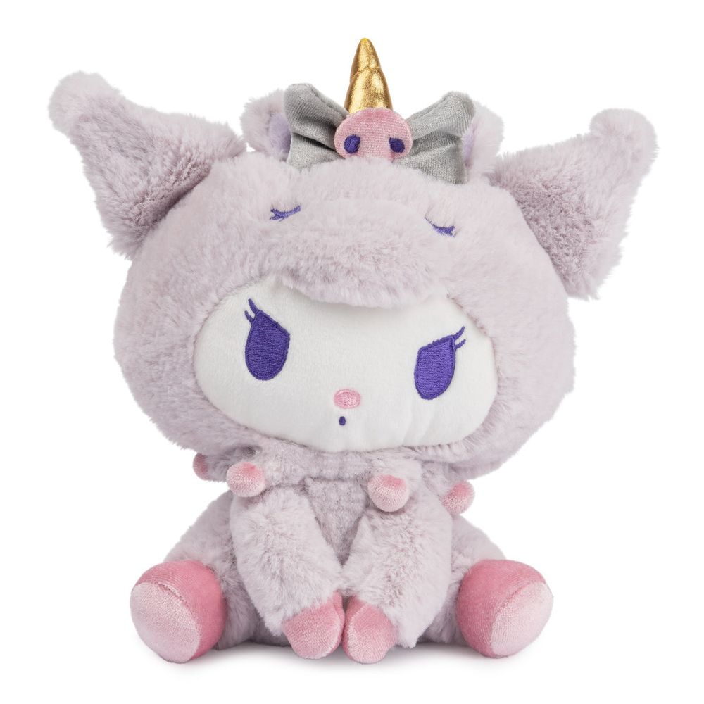 Sanrio Kuromi Unicorn Plush - 6" - Image 3