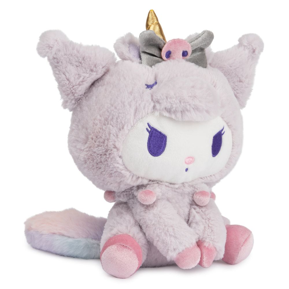 Sanrio Kuromi Unicorn Plush - 6" - Image 4