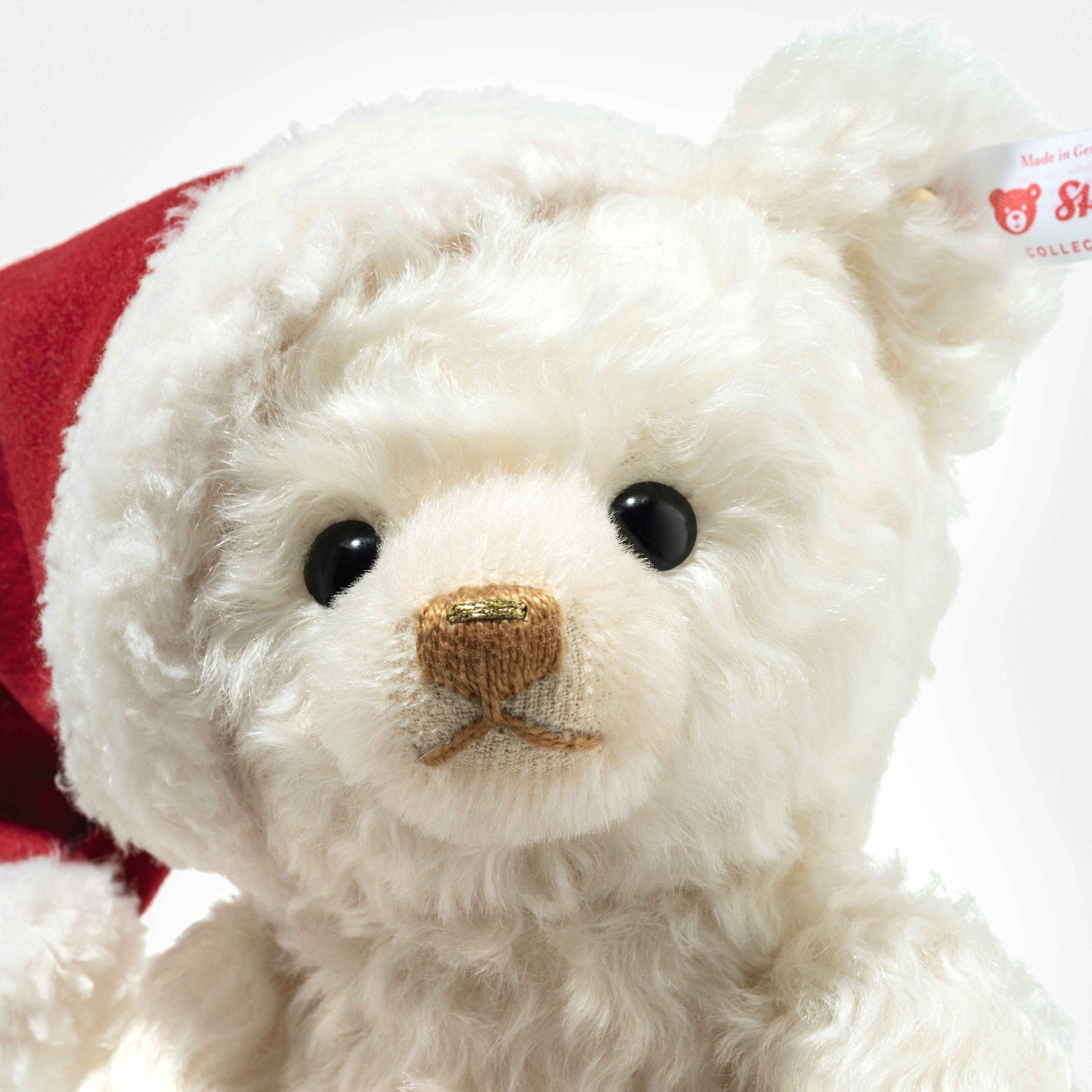 Alternative view of Santa Teddy Bear with Light-Up Gift Bag