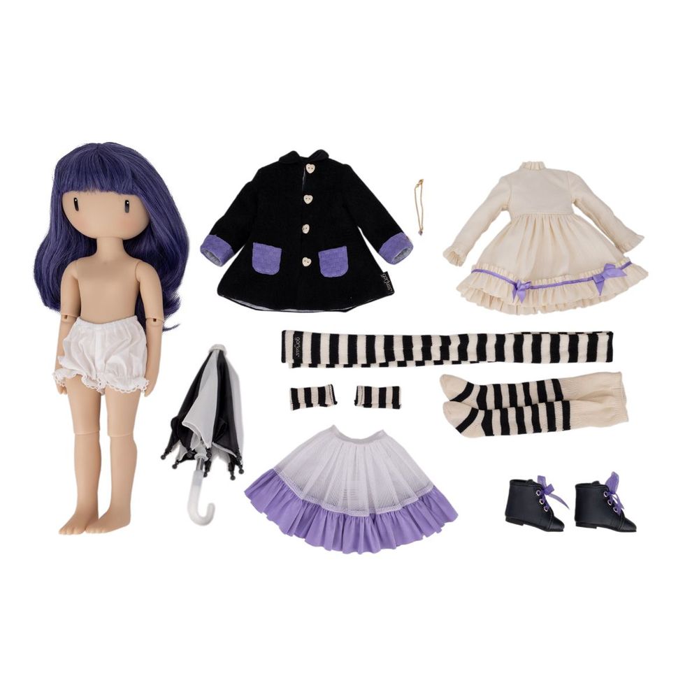 Santoro London's Gorjuss x Ruby Red Fashion Friends - Just In Case Doll - Image 4