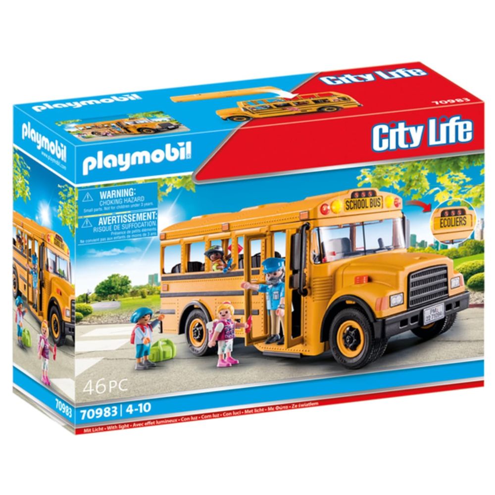 School Bus with Accessories and 4 Figures - Image 7