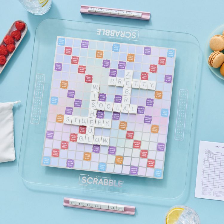 Alternative view of Scrabble Aura Glass Edition