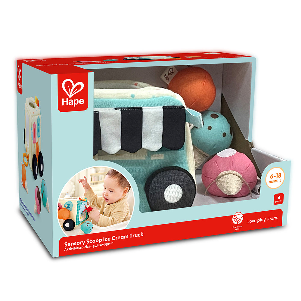 Sensory Scoop Ice Cream Truck Activity Cube - Image 7