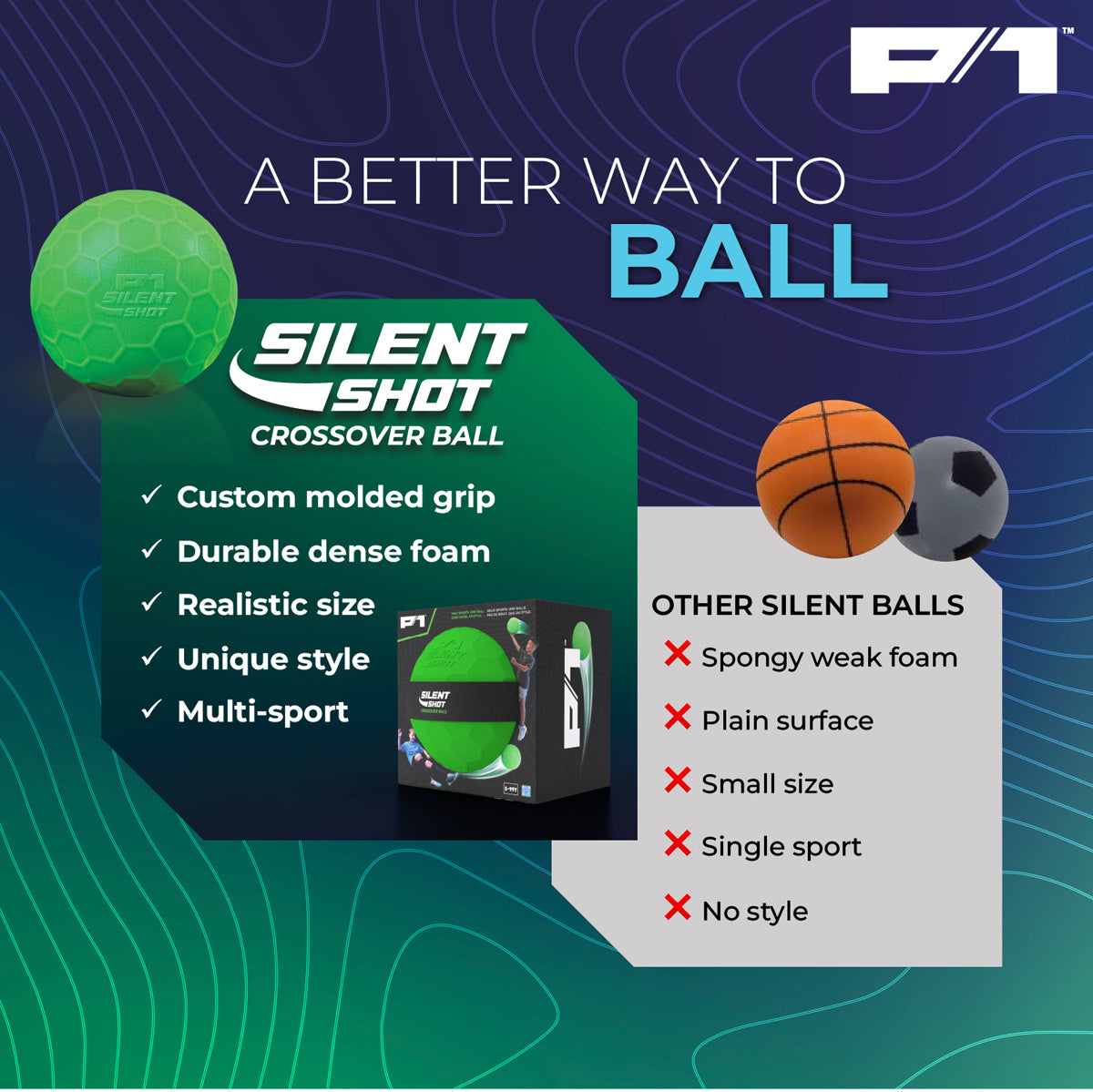 Silent Shot Crossover Ball - Image 3