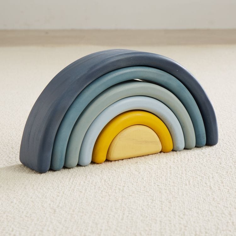 Simply Semicircles Wood Stacker Toy - Image 3