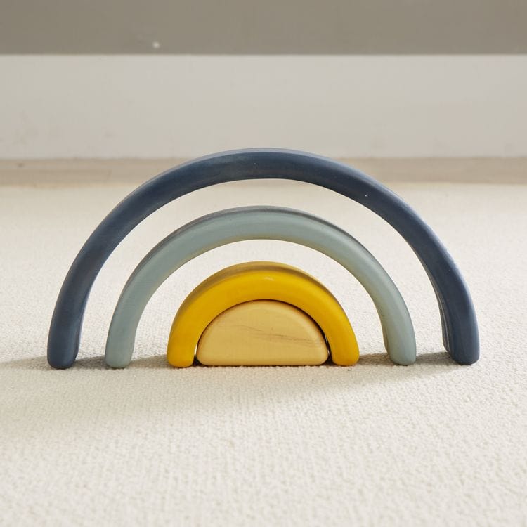 Simply Semicircles Wood Stacker Toy - Image 4