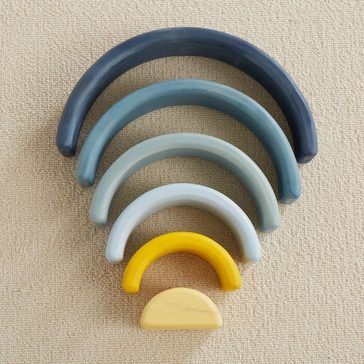 Simply Semicircles Wood Stacker Toy - Image 6