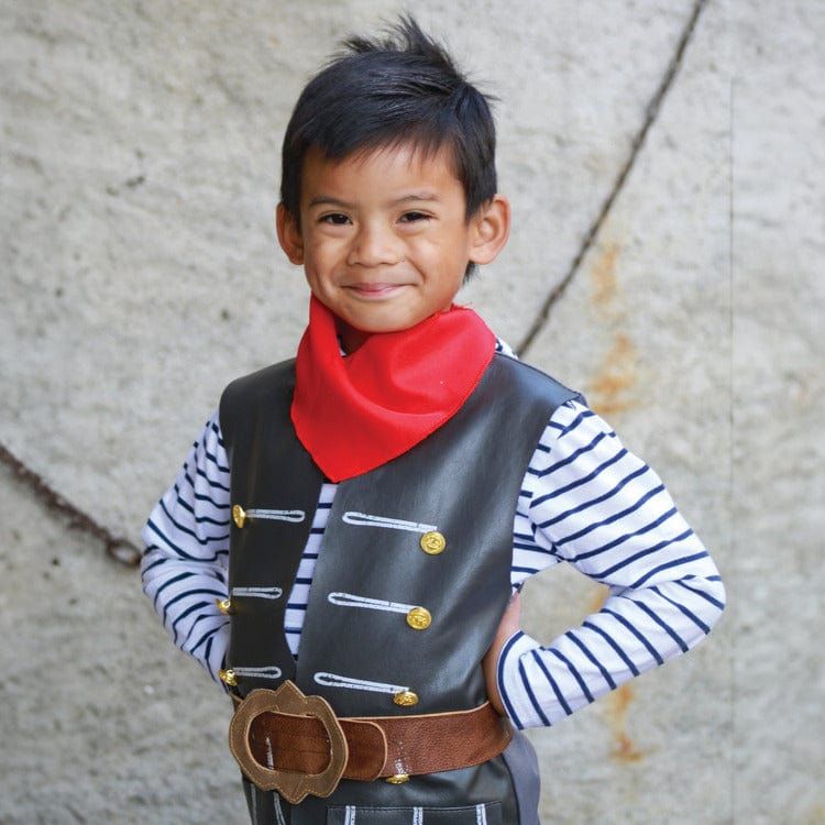 Alternative view of Skully Pirate Vest, Belt & Scarf- Size 3-4 Years