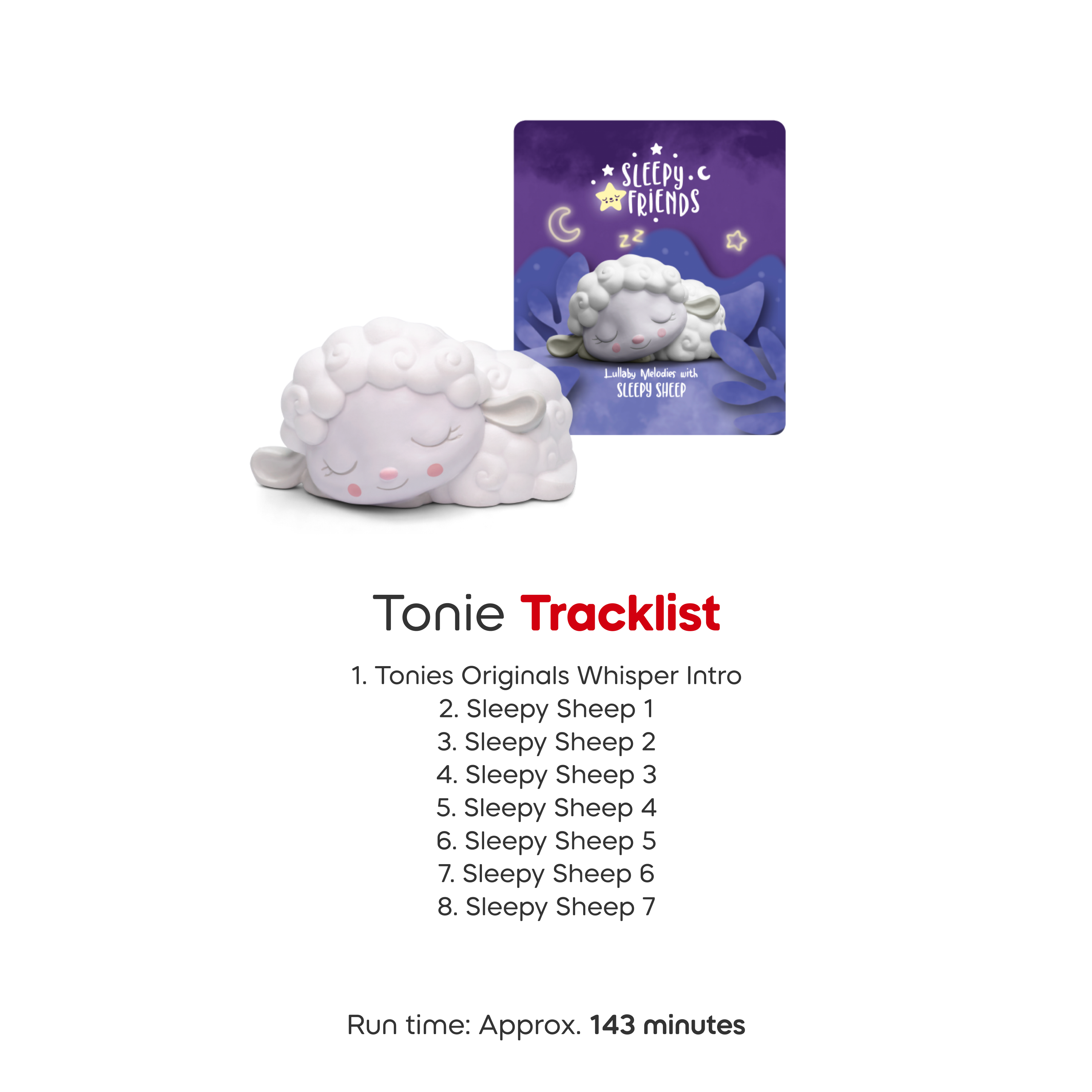 Sleepy Friends: Lullaby Melodies with Sleepy Sheep Tonie - Image 4