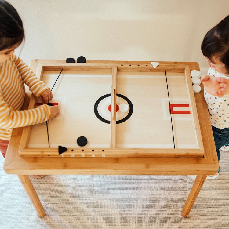 Sling-A-Ling Wooden Table Hockey Game - Image 2